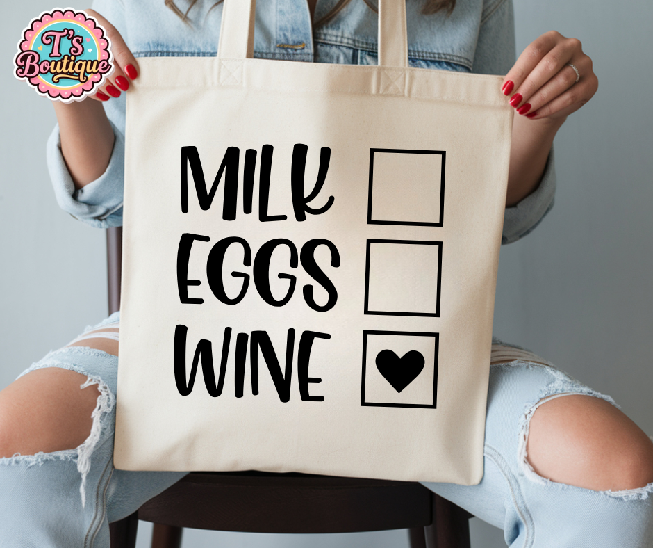 Cotton Tote Bags - Grocery